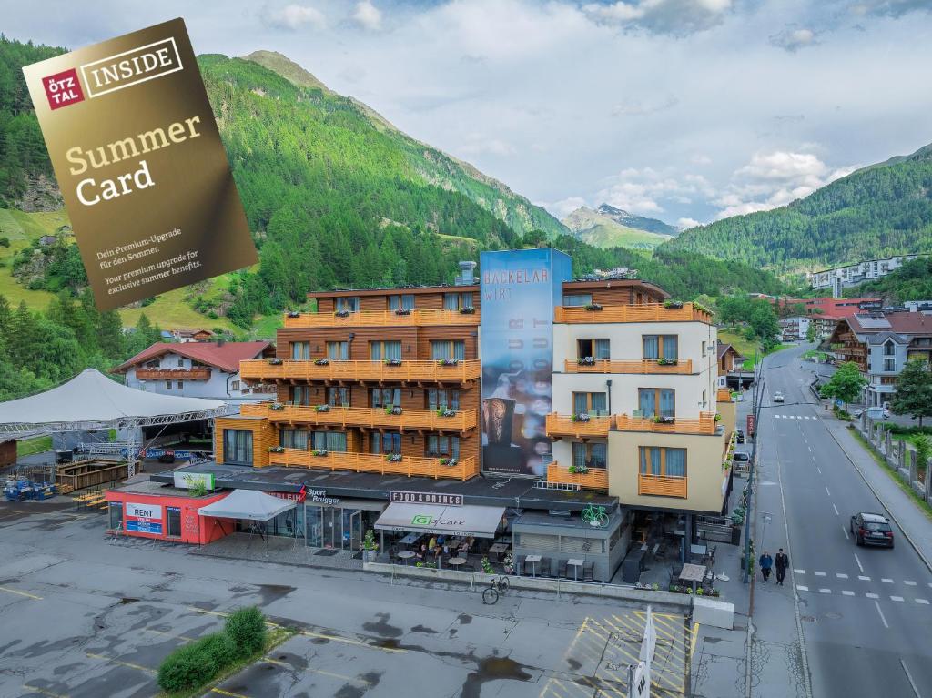 Hotel Bäckelar Wirt Superior Ötztal Inside Sommer Card Partner in Sölden
