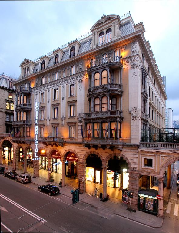 Hotel Bristol Palace in Genoa