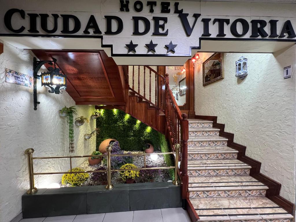Hotel Ciudad de Vitoria in Santiago