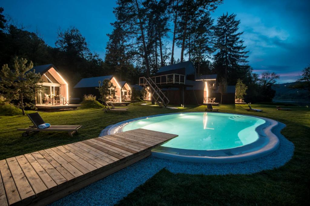 Luxury glamping Chocolate village in Maribor