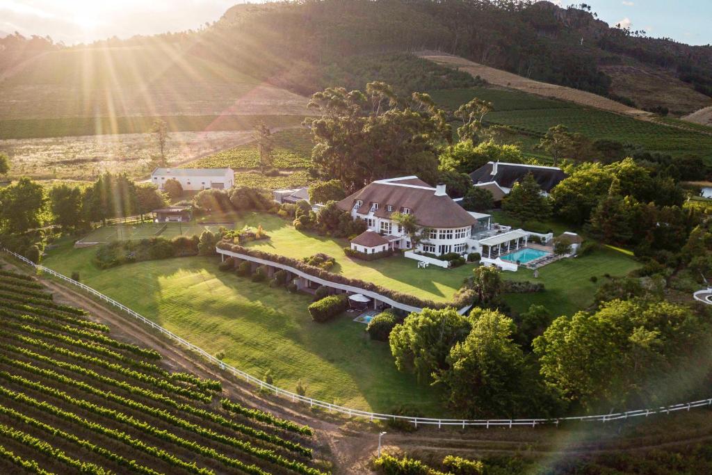Mont Rochelle Hotel and Vineyard in Franschhoek