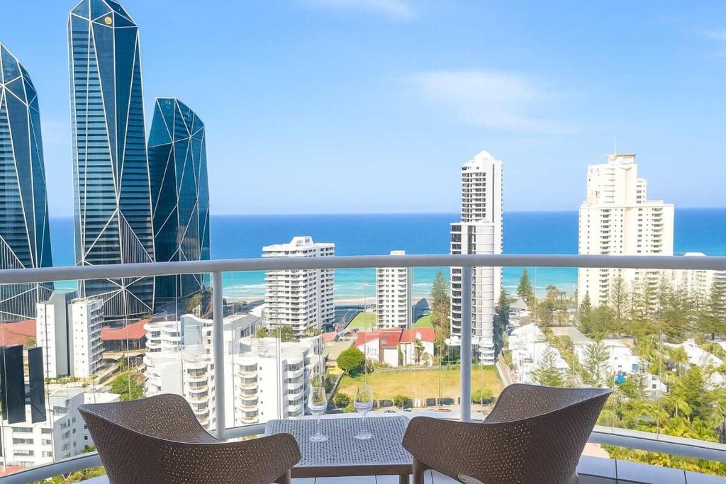 Ocean View Studio Apartment Surfers Paradise in Gold Coast
