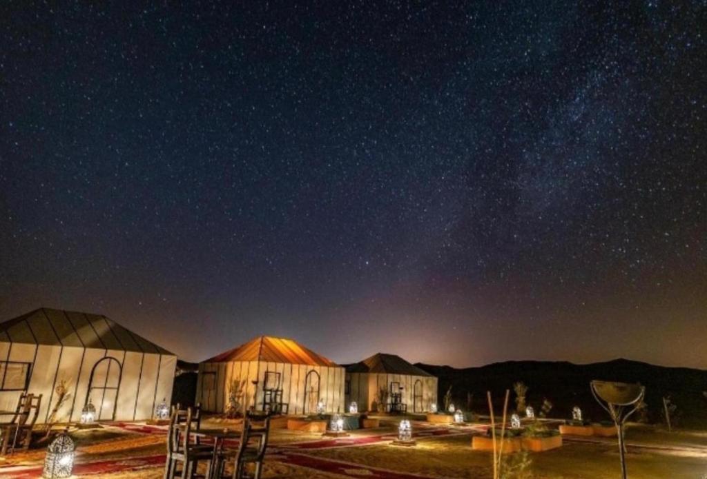 Palace desert camp in Merzouga